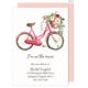 Red Bicycle Your Text Moving Announcements Image 3 of 3